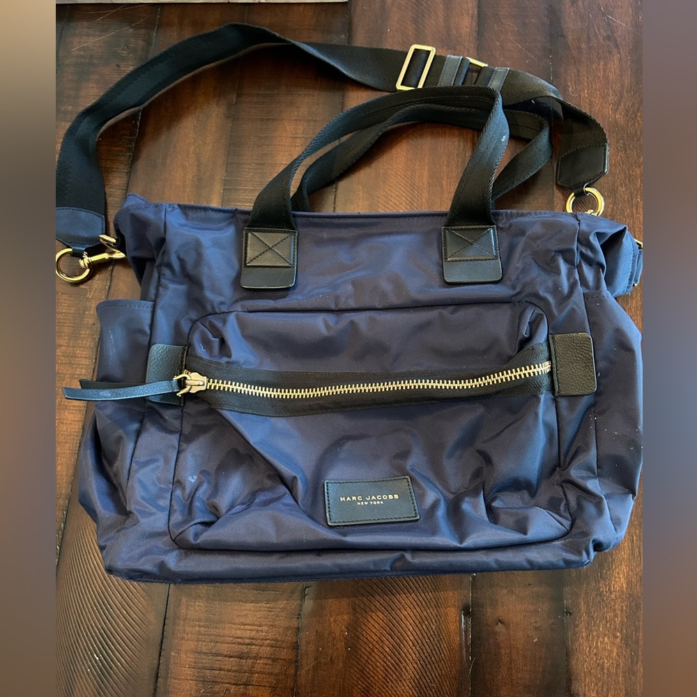 Marc Jacobs Navy Diaper Bag